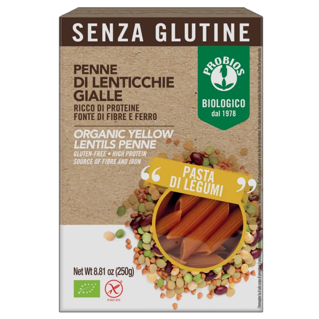 Yellow Lentils Penne