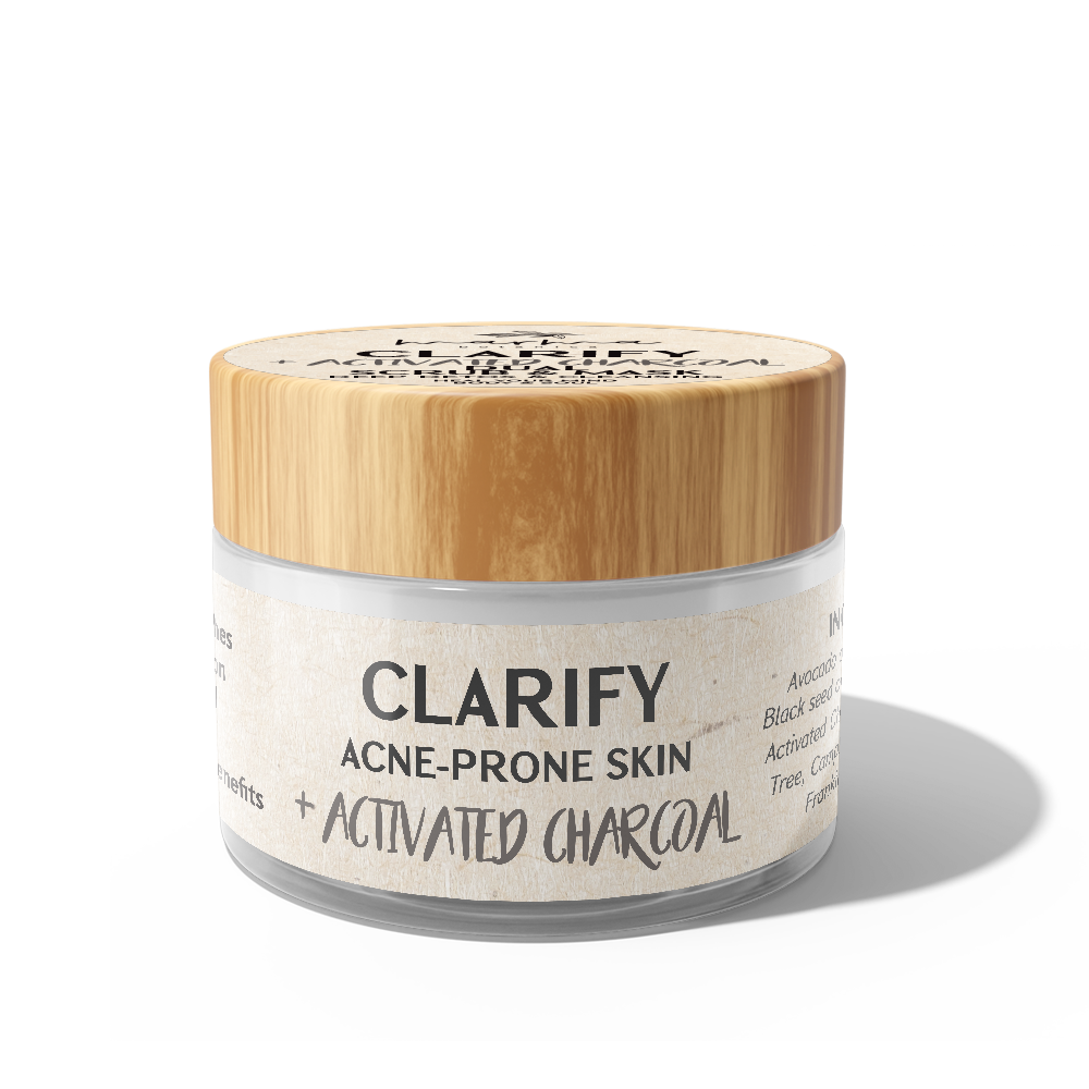 Clarify Activated Charcoal Clay & Scrub