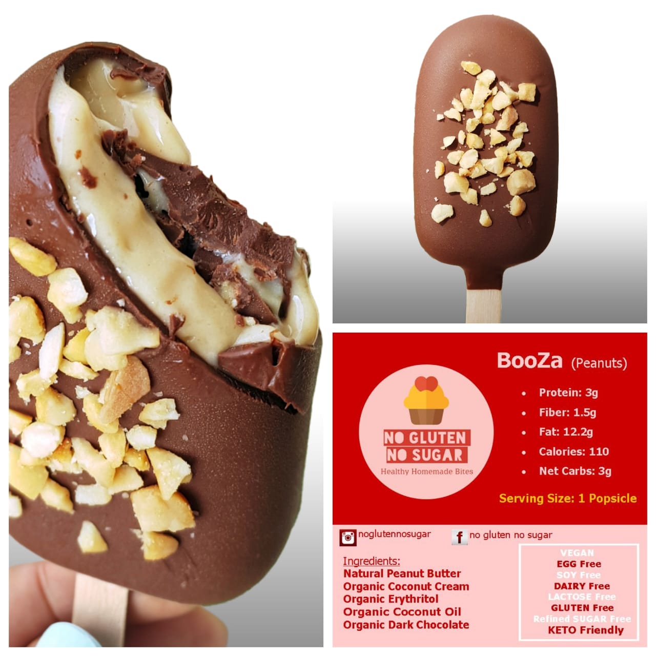 Ice Cream Booza No Gluten No Sugar