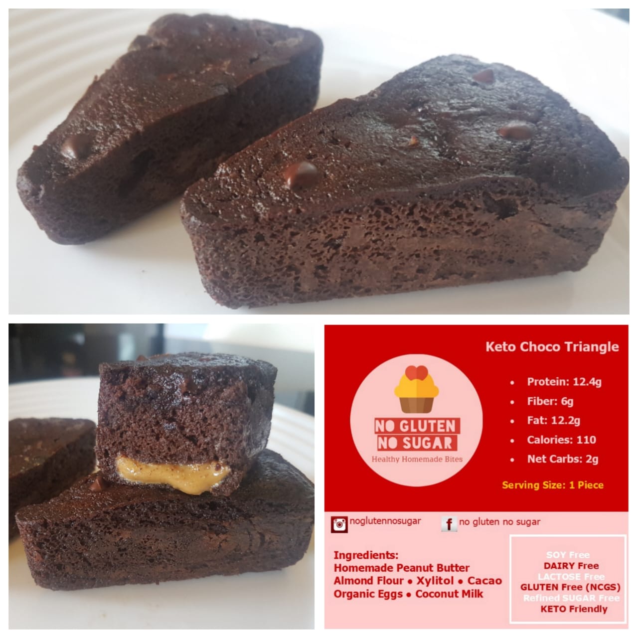 Keto Choco Triangle