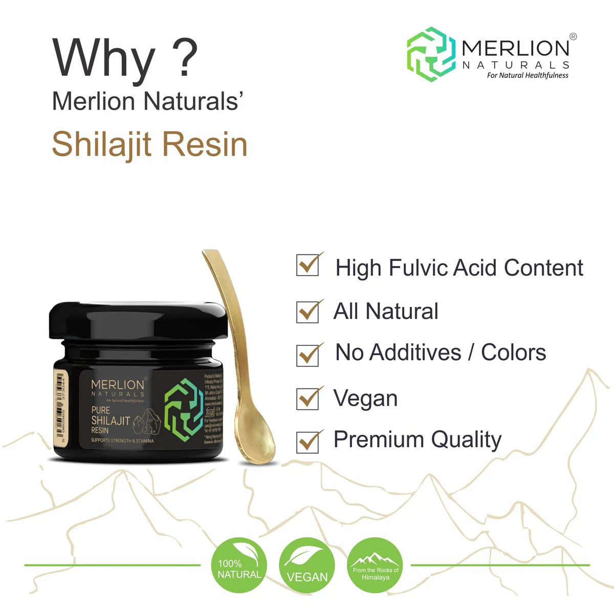 Pure Shilajit Resin