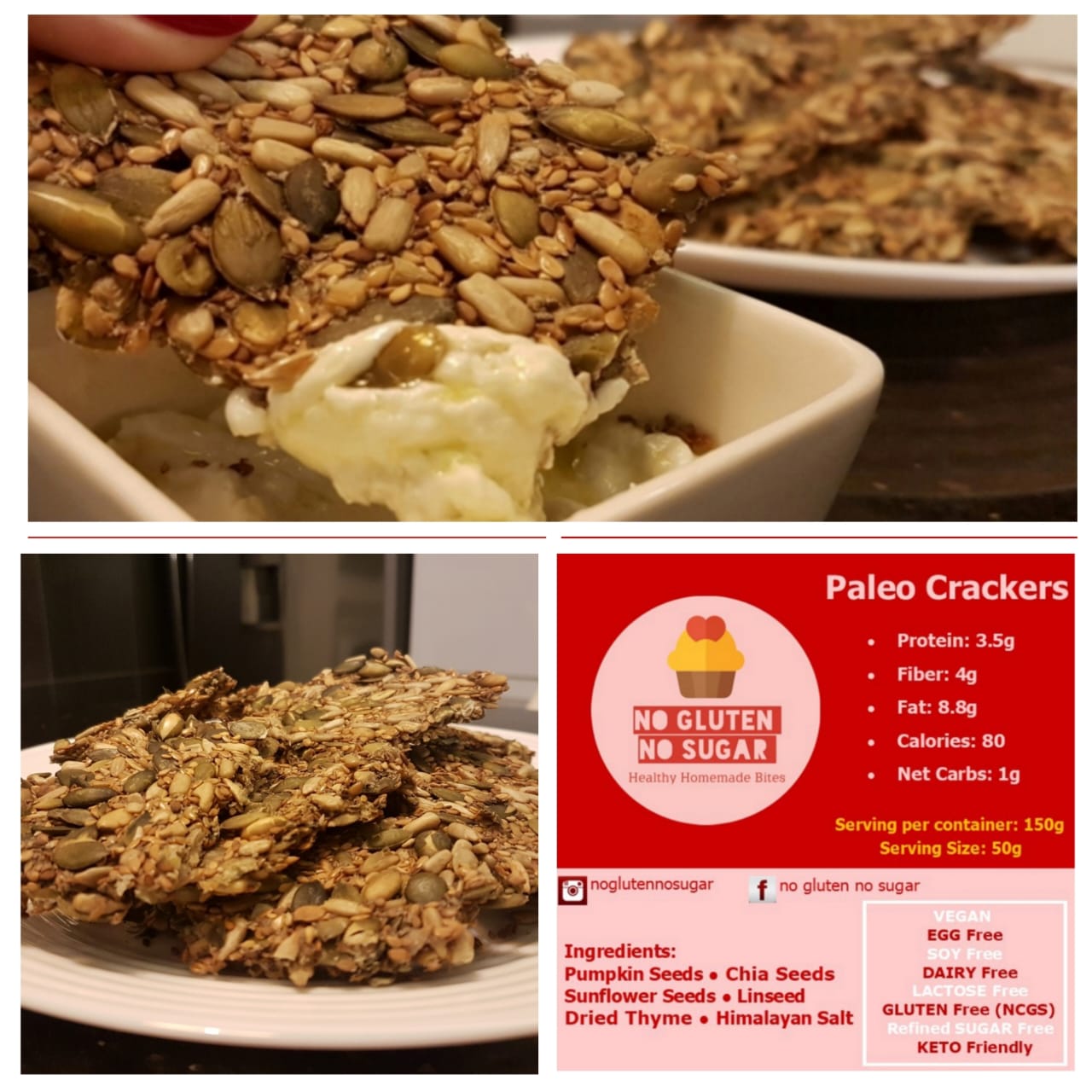 Paleo Crackers
