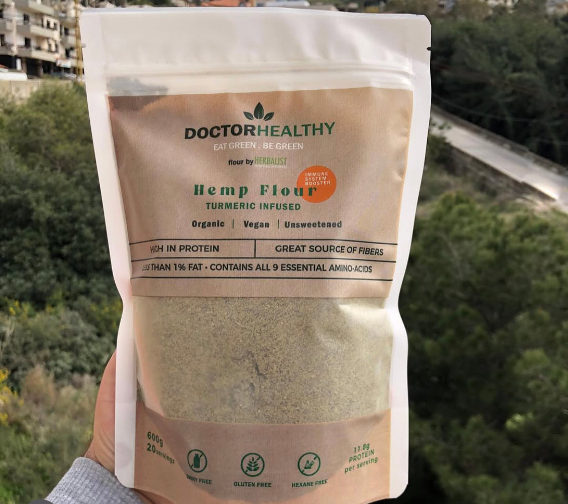 Hemp Powder with Turmeric