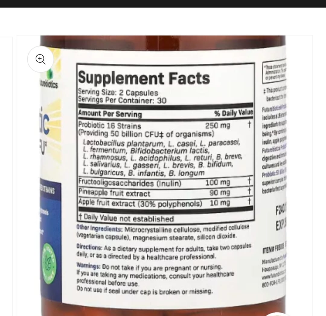 Probiotic 50 Billion CFU