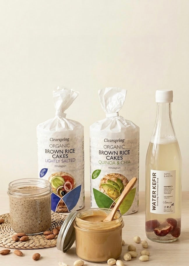 Nut Butter & Rice Cake Bundle + Free Water Kefir