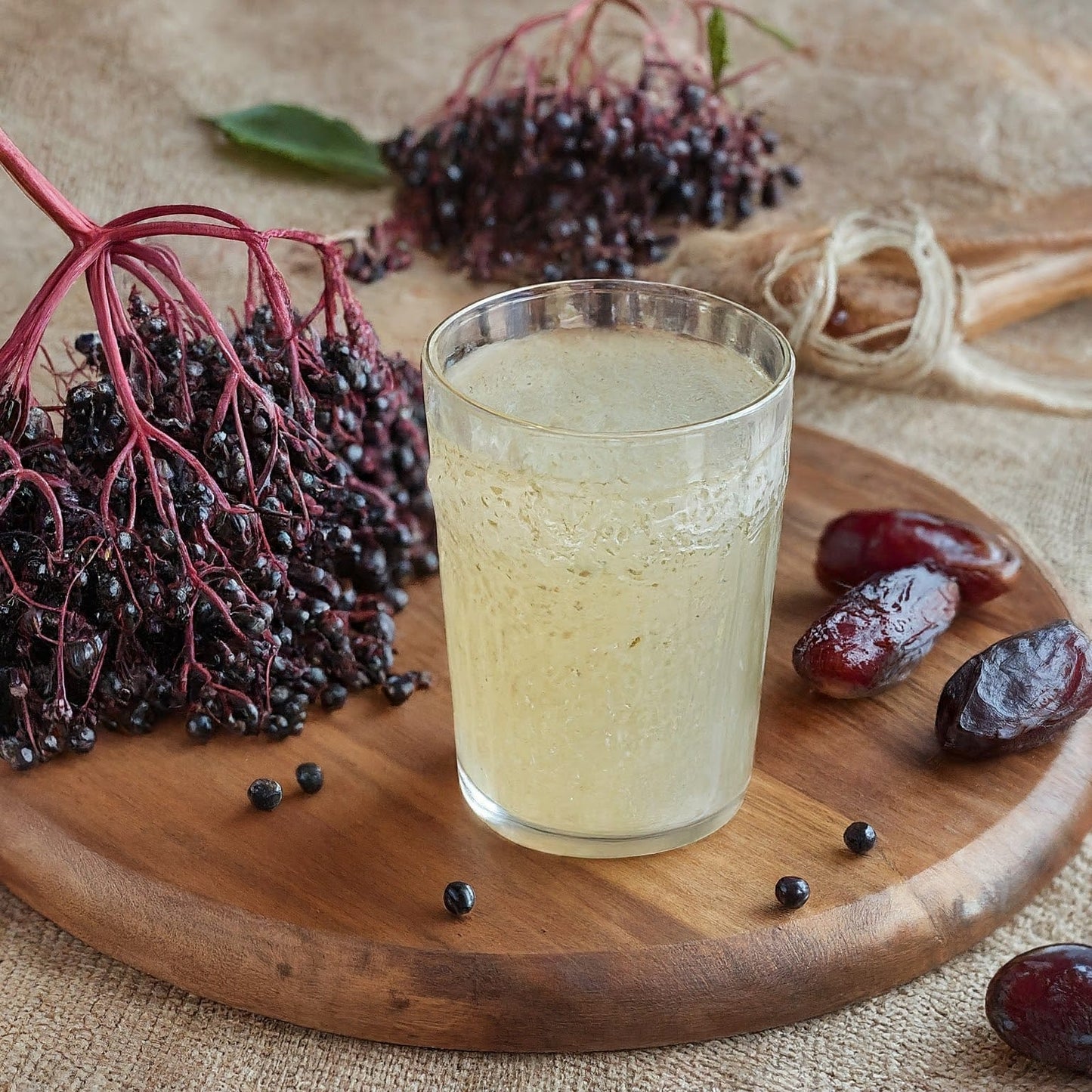 Water Kefir probiotic drink by Dates and Roots