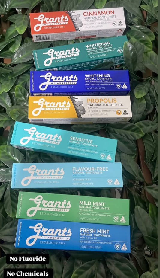 Adults Natural Toothpaste by Grants Australia