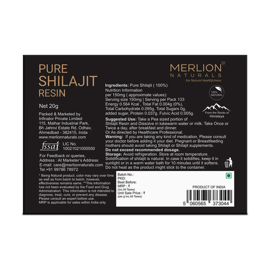 Pure Shilajit Resin