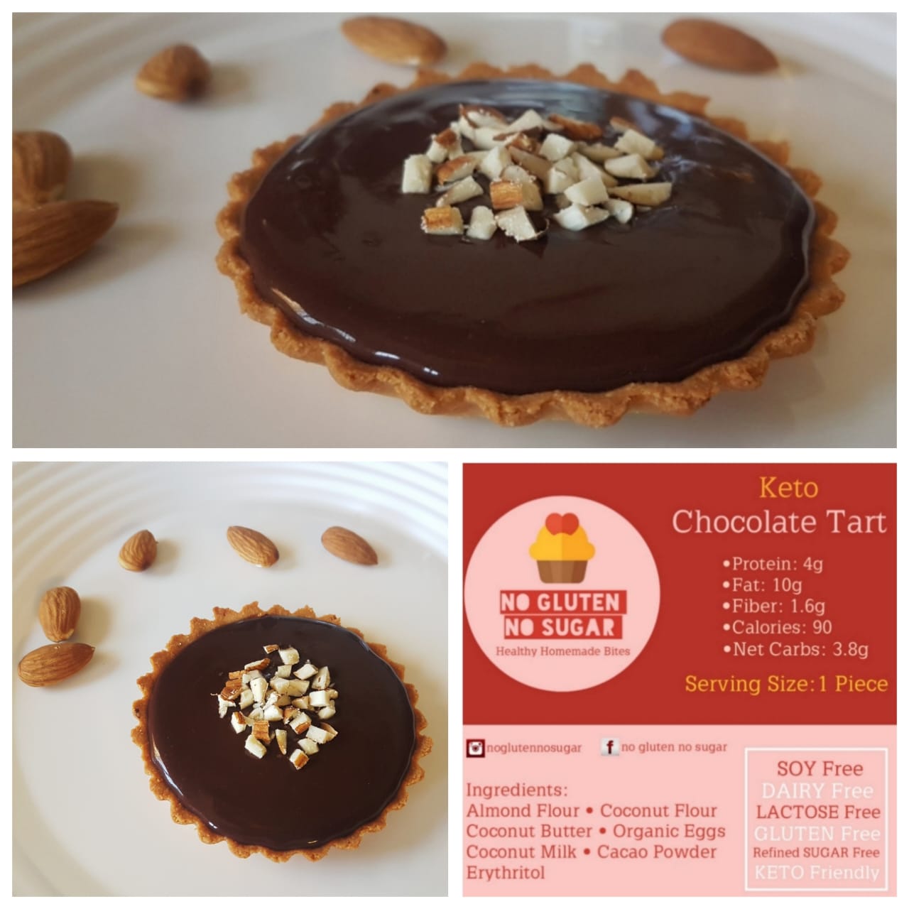 Keto Chocolate Tart