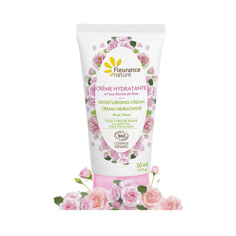 Moisturising Cream with Rose by Fleurance