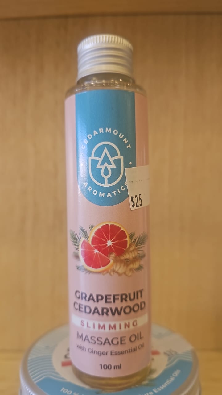 Grapefruit Cedarwood Massage Oil