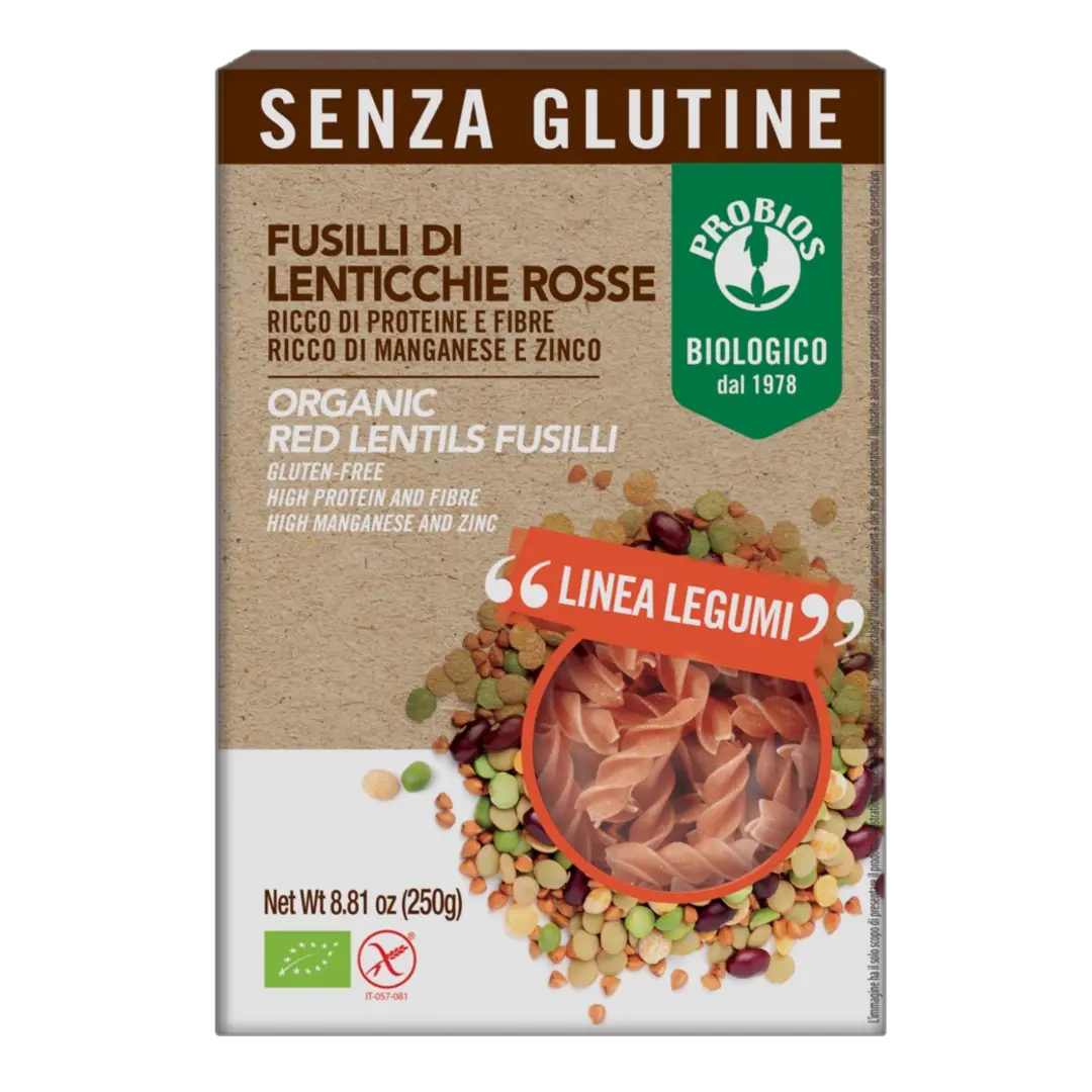 Red Lentils Fusilli
