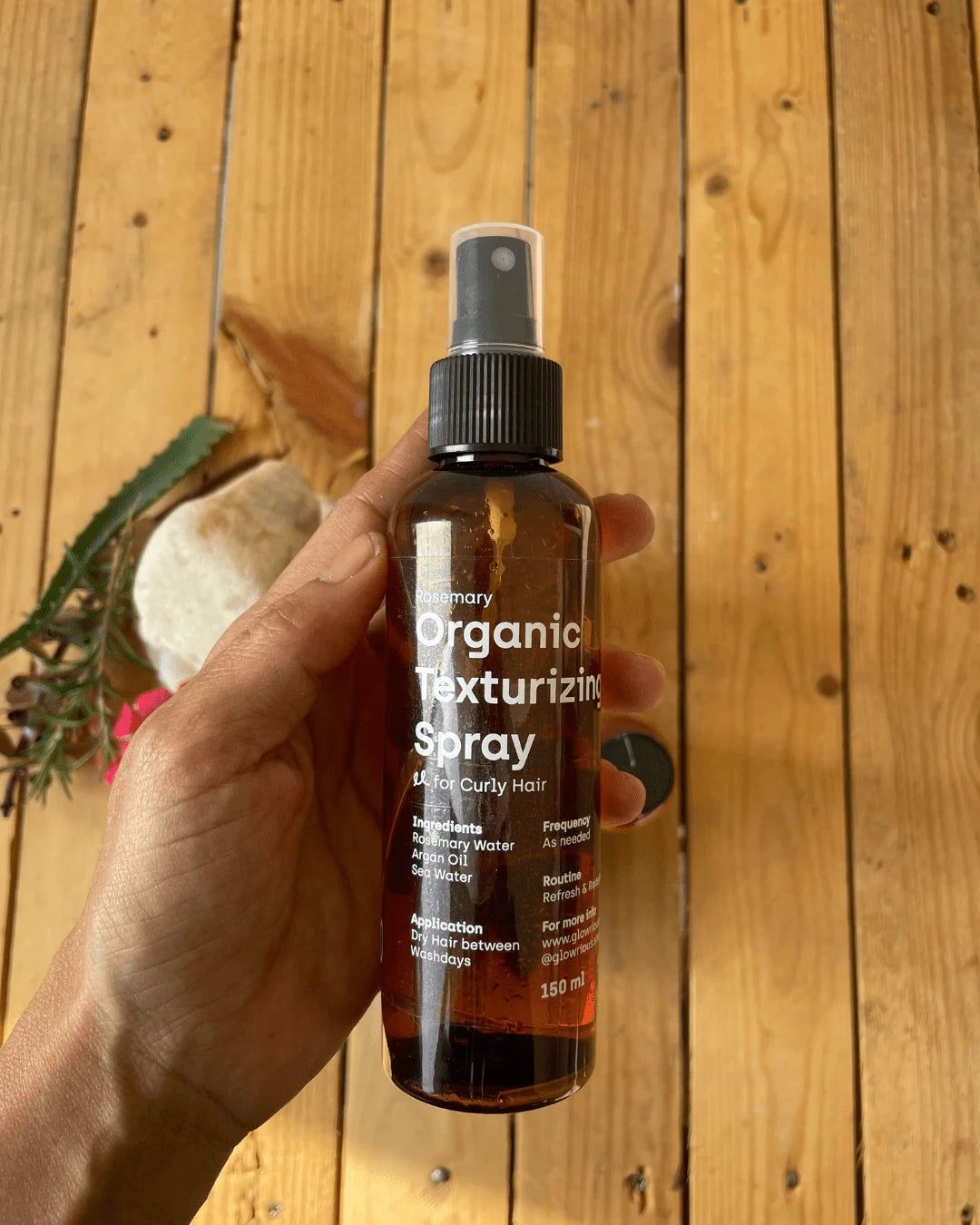 Curly Hair Organic Texturizing Spray