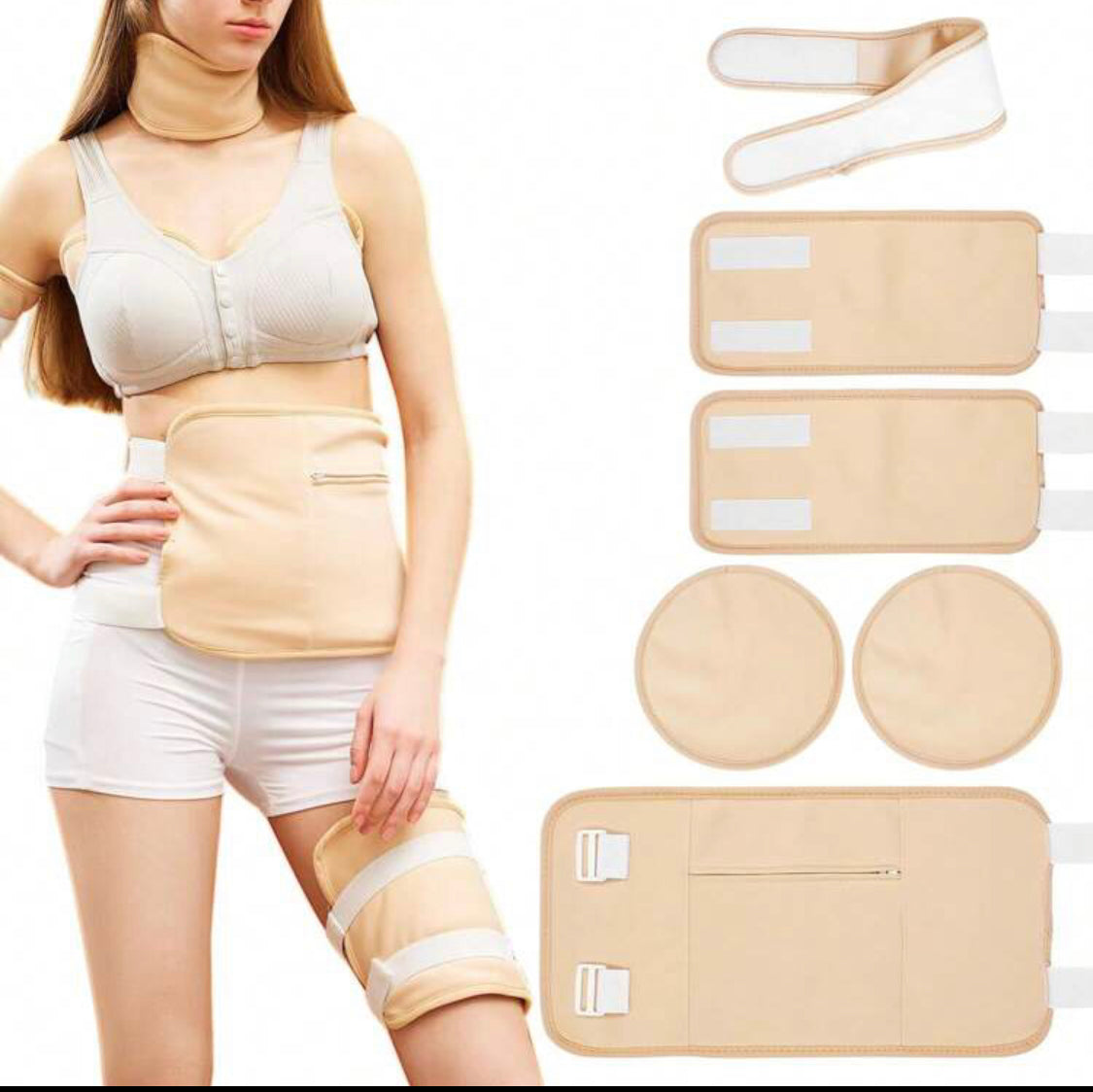 Castor Oil Pack Wrap Kit