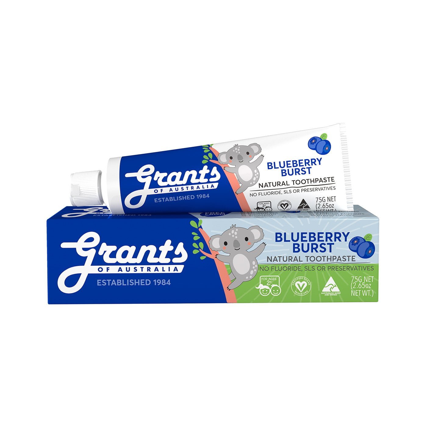 Kids toothpaste by Grants Australia