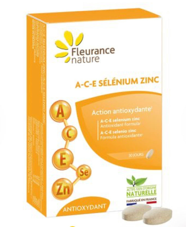 A C E Selenium Zinc by Fleurance – Dates and Roots