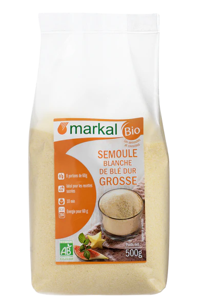 Semoule Blanche De Ble Fine by Naturalia