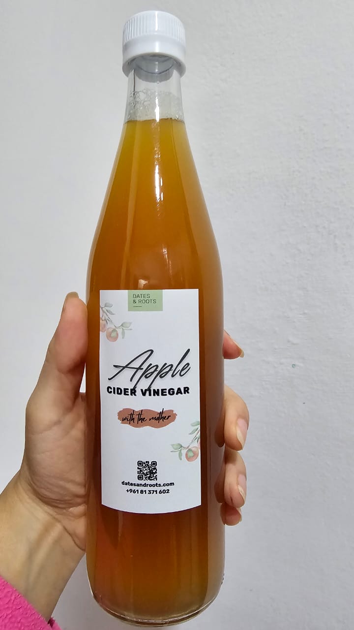 ACV Apple Cider Vinegar with The Mother by Dates and Roots