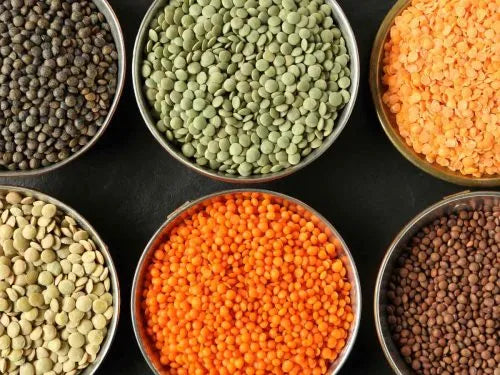 Organic lentils
