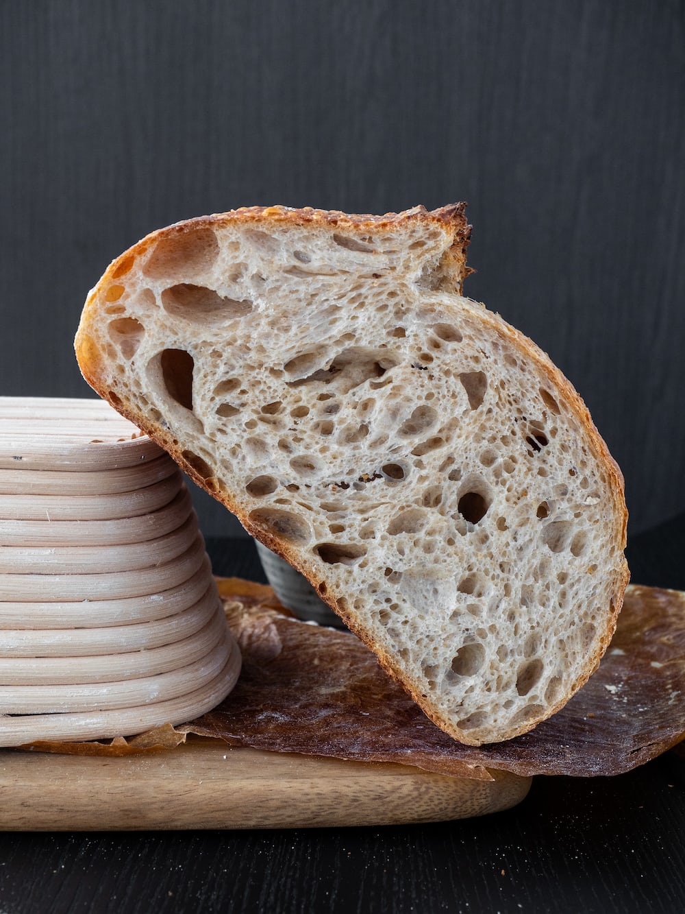 Sourdough dried starter