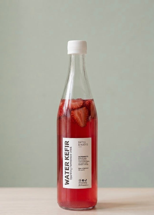 Organic Naturally Carbonated Water Kefir – Fruity Refresh Base