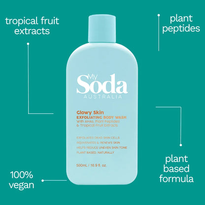 Glowing Skin Exfoliating Body Wash