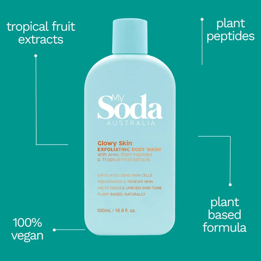 Glowing Skin Exfoliating Body Wash