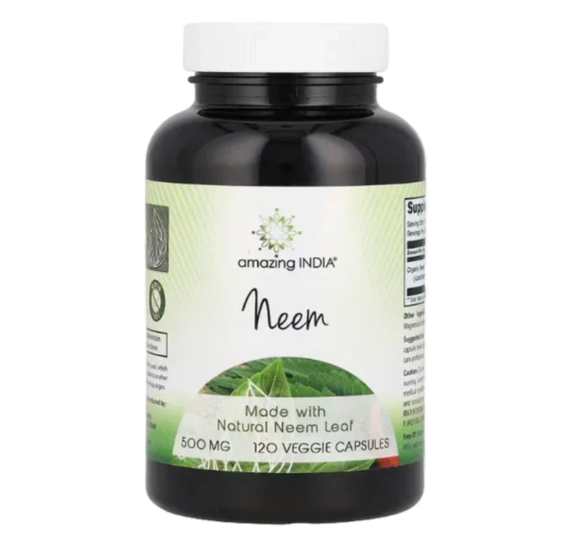Neem 500mg - 120 veggie capsules