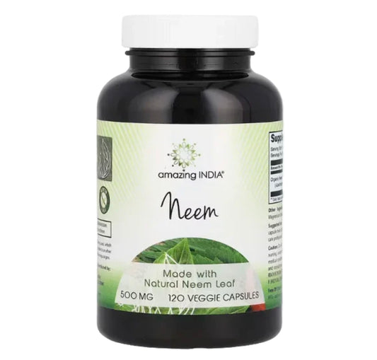 Neem 500mg - 120 veggie capsules