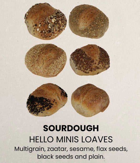 Mini Loaves Sourdough