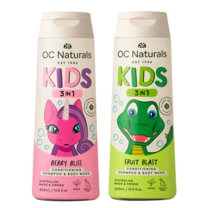 Naturals Conditioning Shampoo & Body Wash for Kids