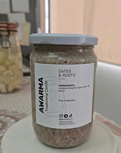 Lamb Awarma by Dates and Roots