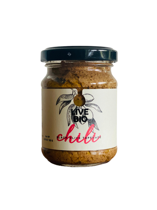 Hot Chili Black Olive Tapenade