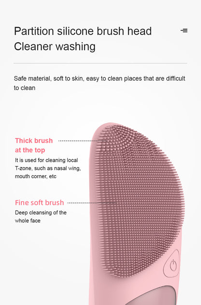 Electric Deep Cleansing Silicone Brush C04