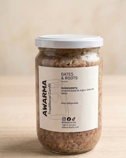 Lamb Awarma by Dates and Roots