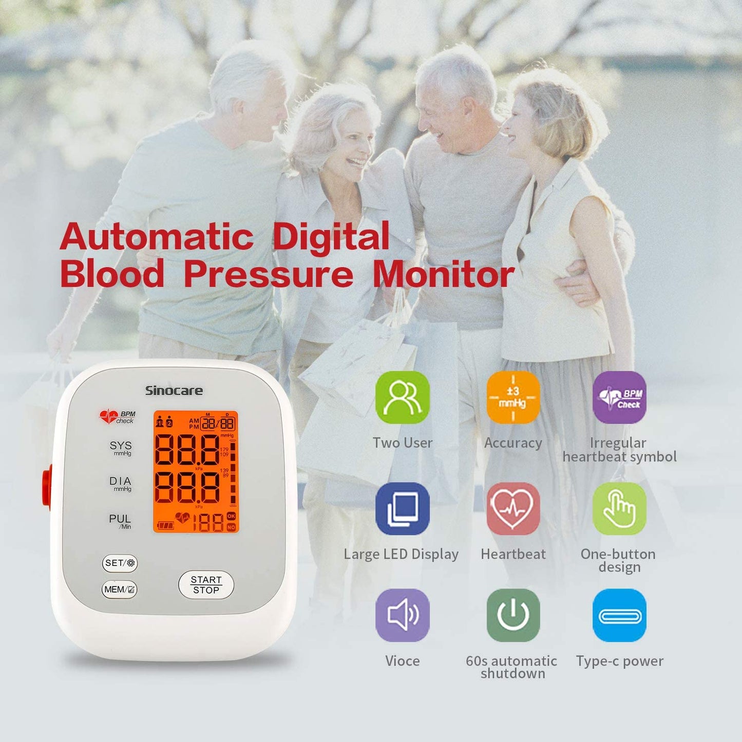 Digital Blood Pressure Device M04