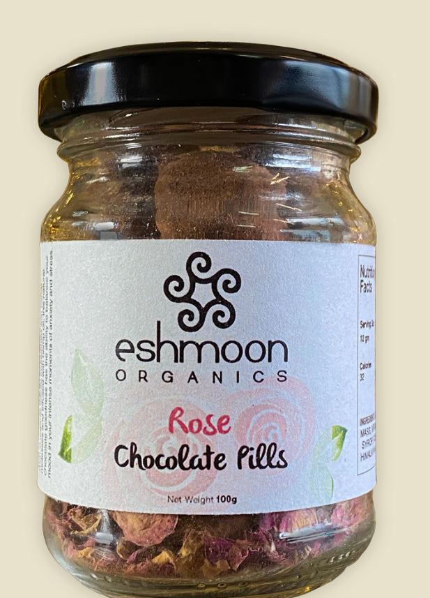 Rose Chocolate Pills