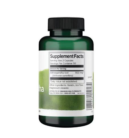 Swanson Ashwagandha Full Spectrum, 450 mg, 100 Capsules