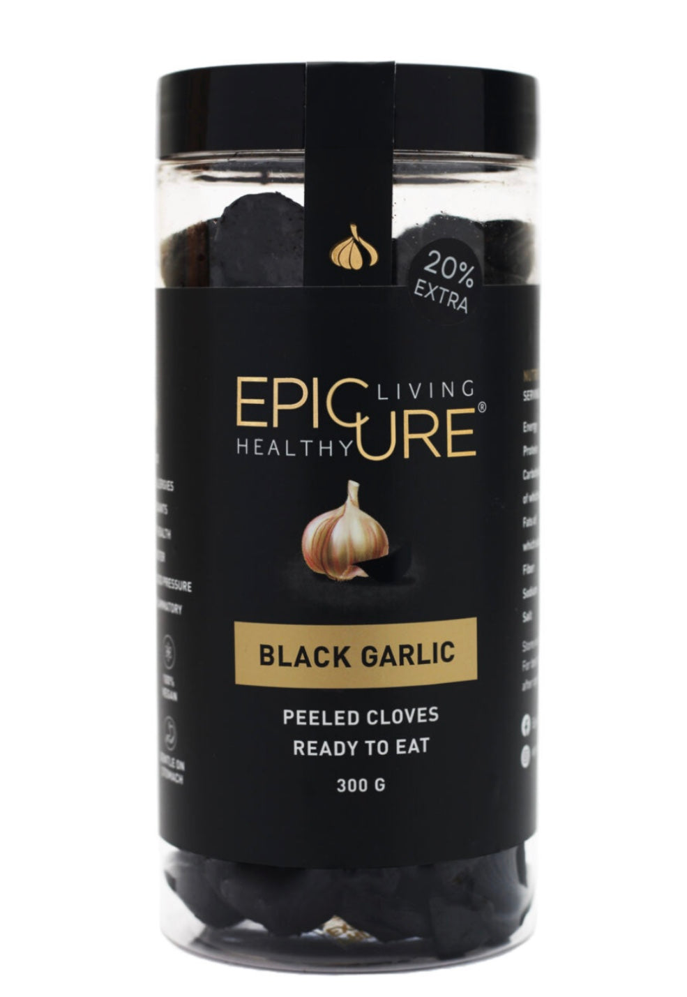 Peeled Black Garlic