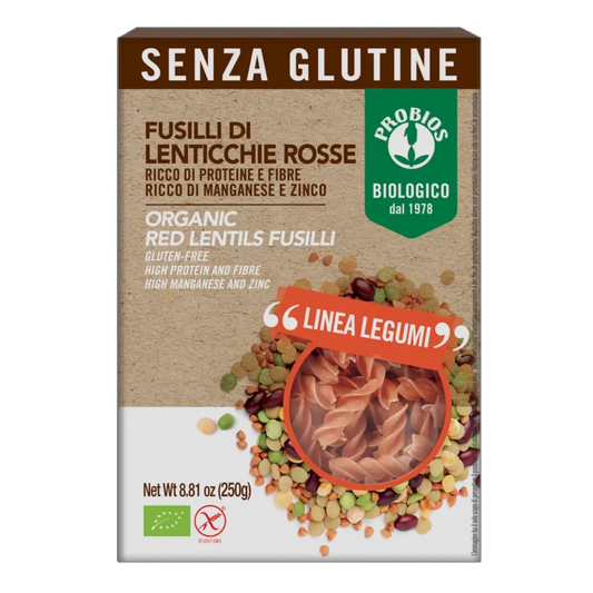 Red Lentils Fusilli
