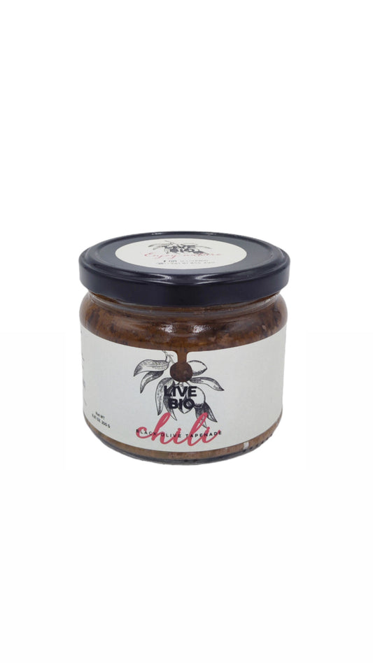 Hot Chili Black Olive Tapenade
