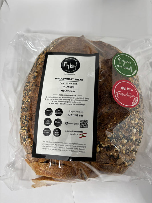 Sourdough Organic Salamoni Bread