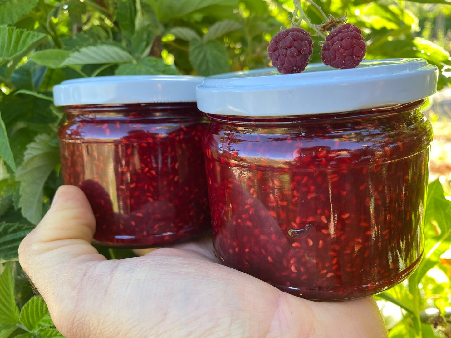 Organic Raspberry Jam by Dates&Roots