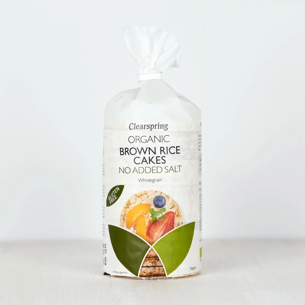 Brown Rice Cake-No Added Salted