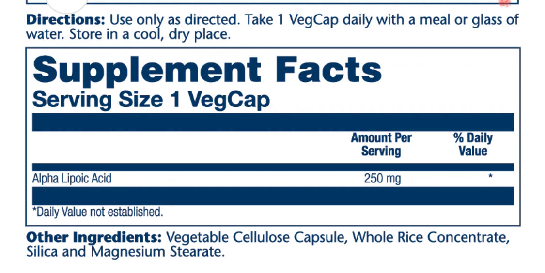 Alpha Lipoid Acid