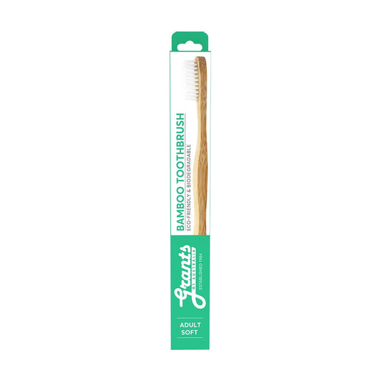 Adults Bamboo Toothbrush by Grants Australia