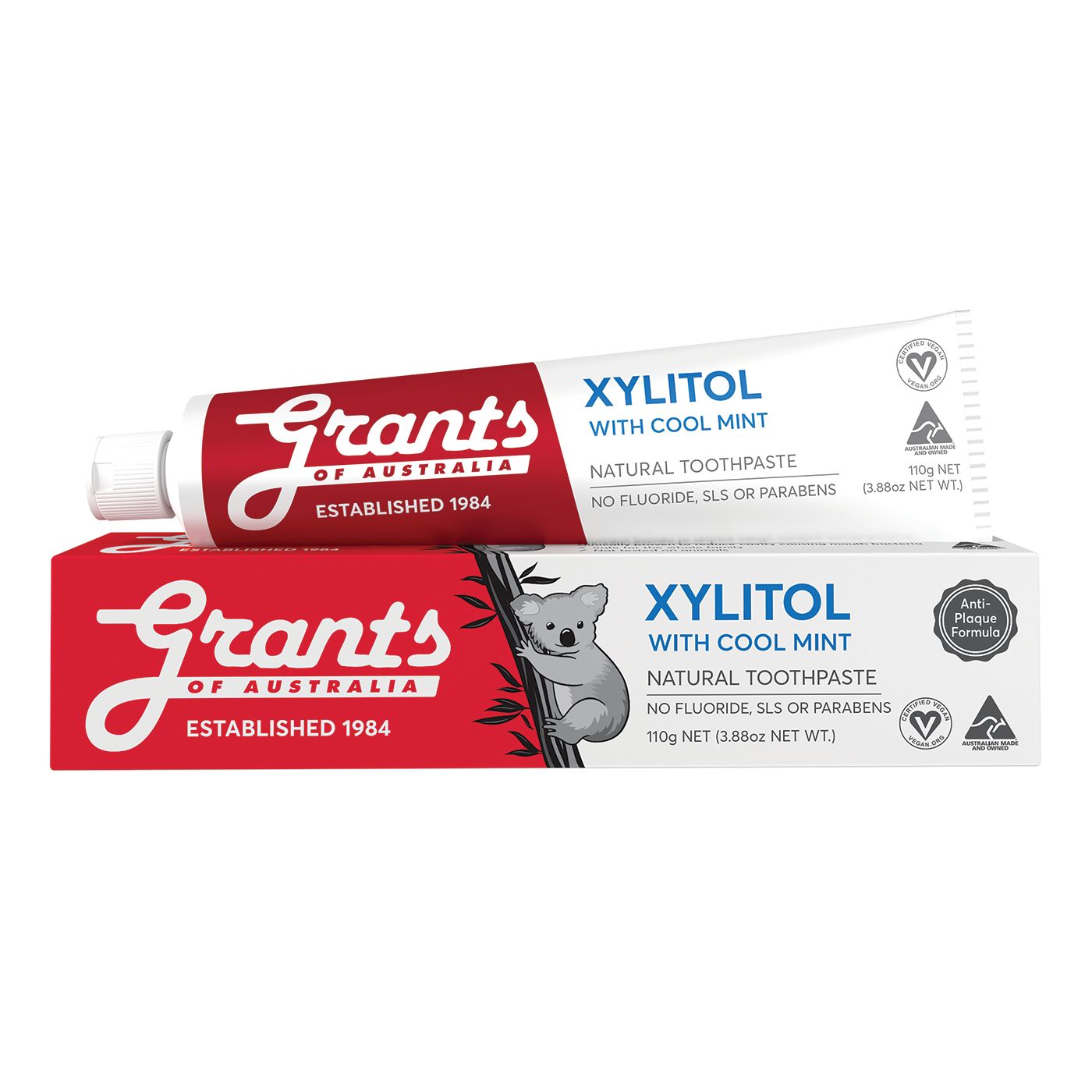 Adults Natural Toothpaste by Grants Australia