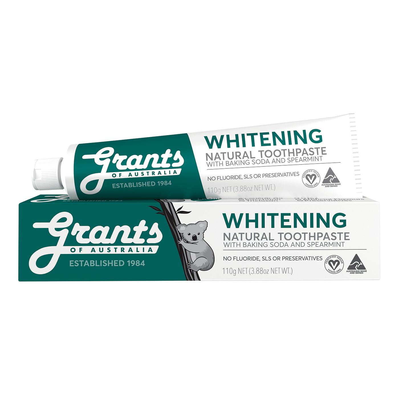 Adults Natural Toothpaste by Grants Australia