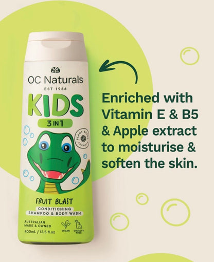 Naturals Conditioning Shampoo & Body Wash for Kids