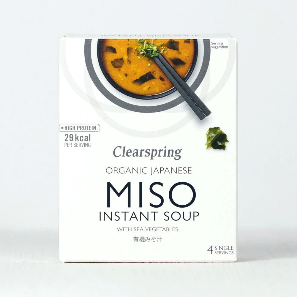 Instant Miso Soup With Sea Vegetables by Clearspring Organic